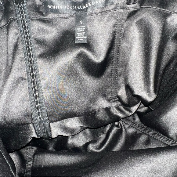 White House Black Market Elegant Black Strapless Jumpsuit. Size 4. - Picture 10 of 14